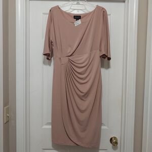 NWT Connected Apparel New Nude with Split Sleeves - Size 16